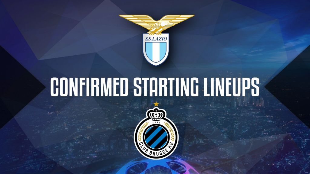 2020/21 UEFA Champions League, Lazio vs Club Brugge: Confirmed Starting Lineups