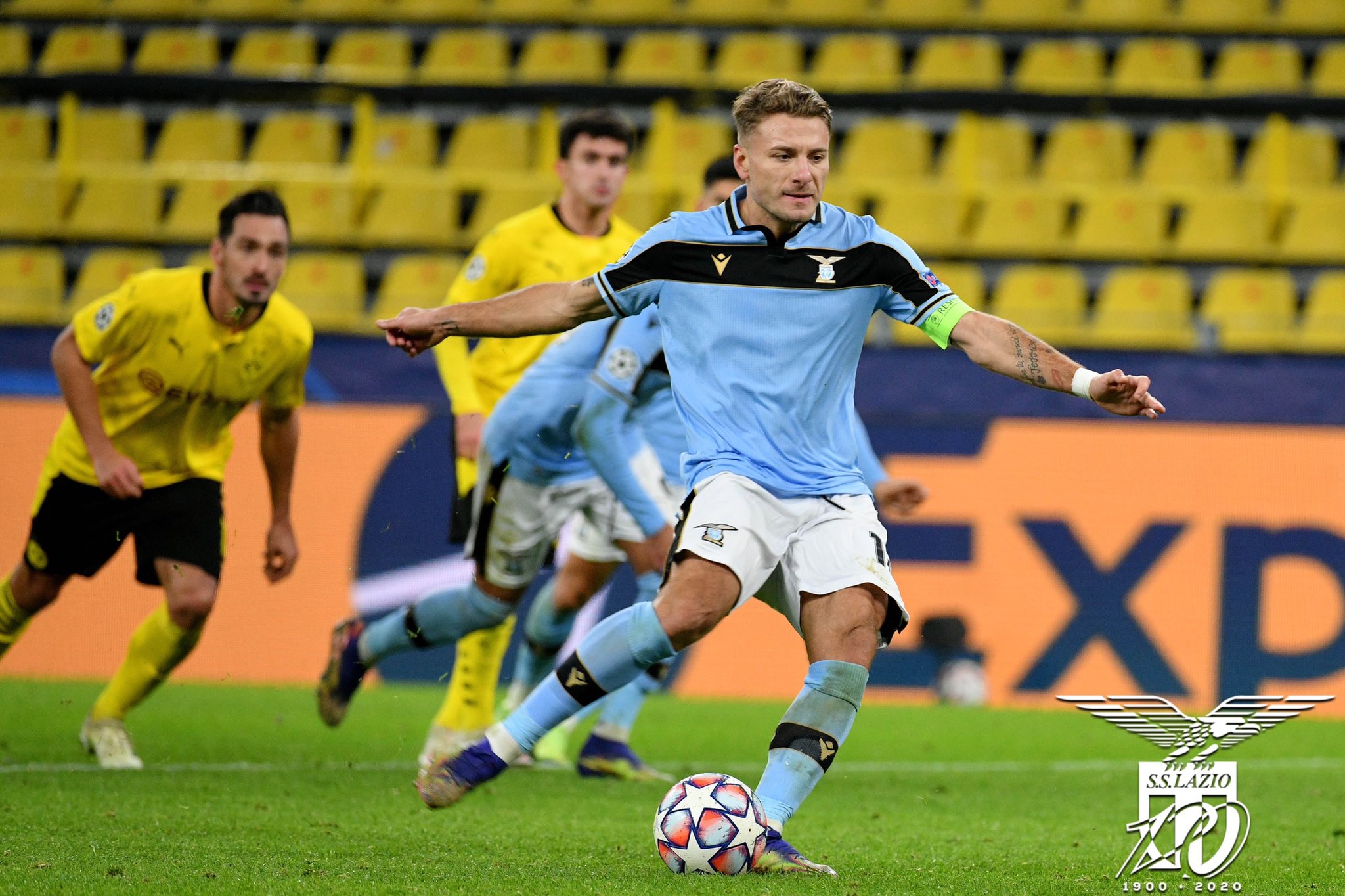 Ciro Immobile / Borussia Dortmund vs Lazio / UEFA Champions League