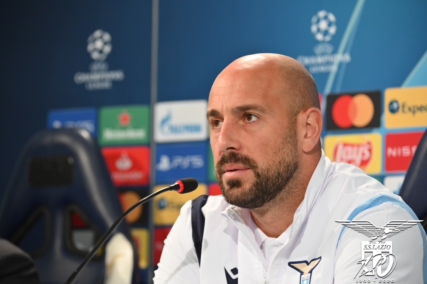 Pepe Reina / S.S. Lazio / Presser / Press Conference