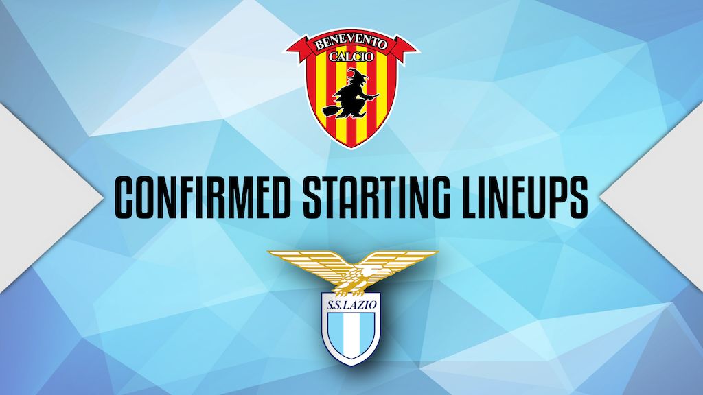 2020/21 Serie A, Benevento vs Lazio: Confirmed Starting Lineups