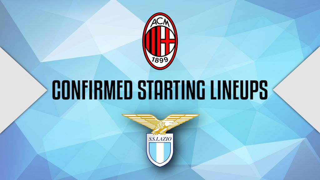 2020/21 Serie A, Milan vs Lazio: Confirmed Starting Lineups