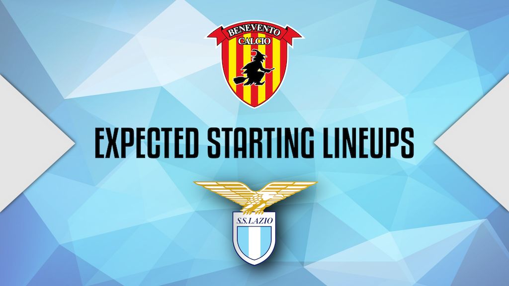 2020/21 Serie A, Benevento vs Lazio: Expected Starting Lineups