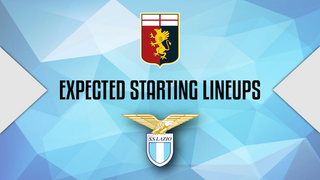 2020/21 Serie A, Genoa vs Lazio: Expected Starting Lineups