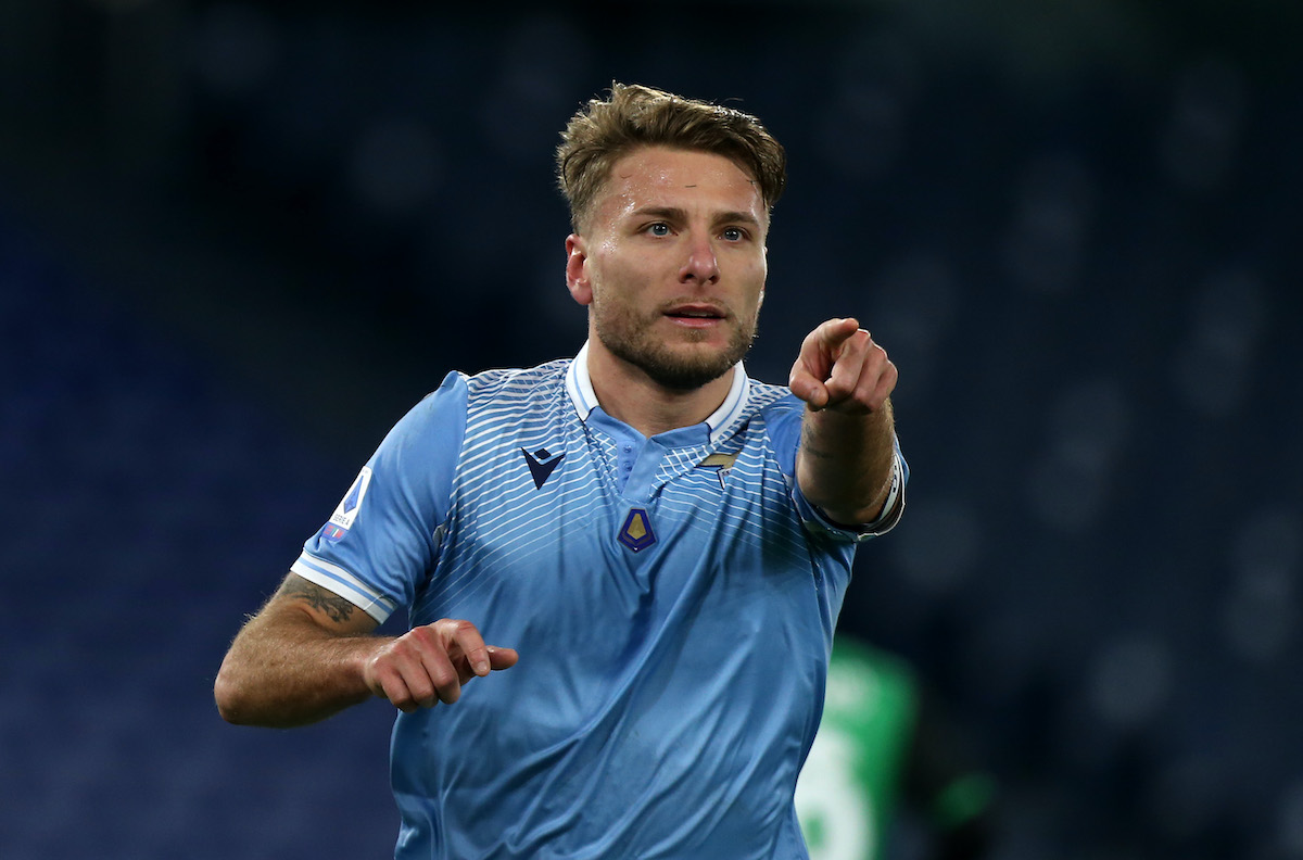 Photo Lazio s Ciro Immobile Finally Receives Plaque for Finishing