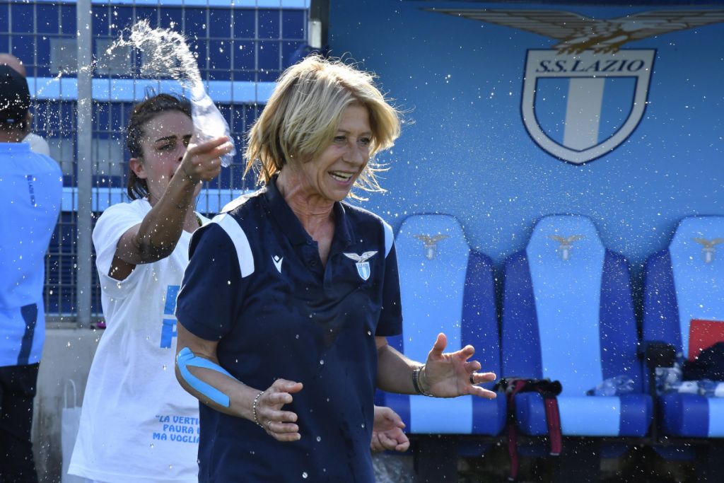 Lazio Women coach Carolina Morace