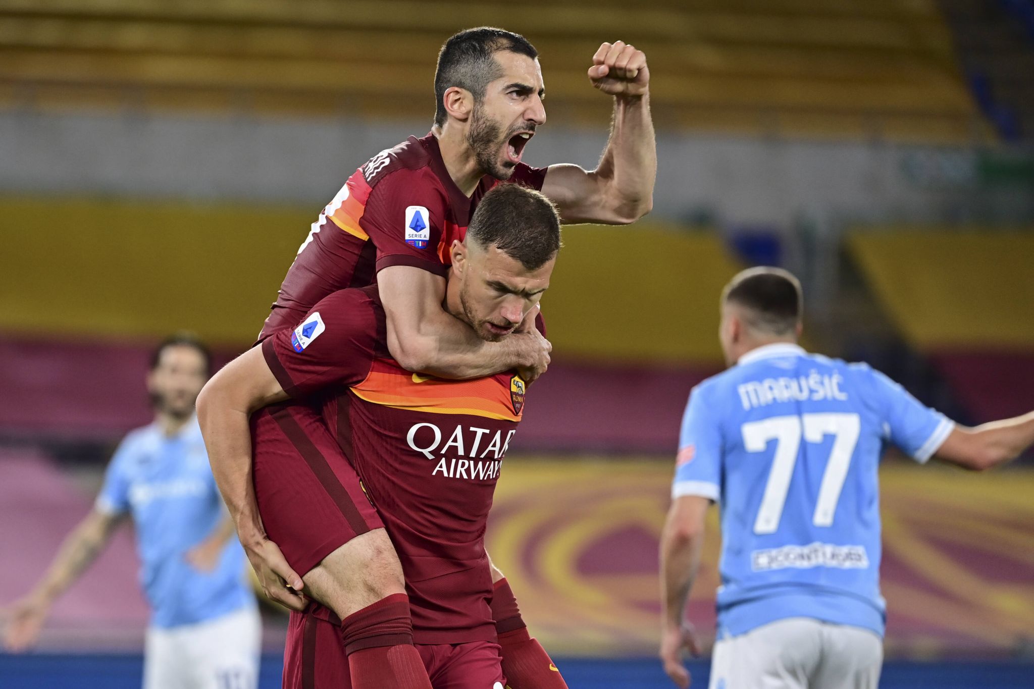 Dzeko wants Henrikh Mkhitaryan to stay at Roma