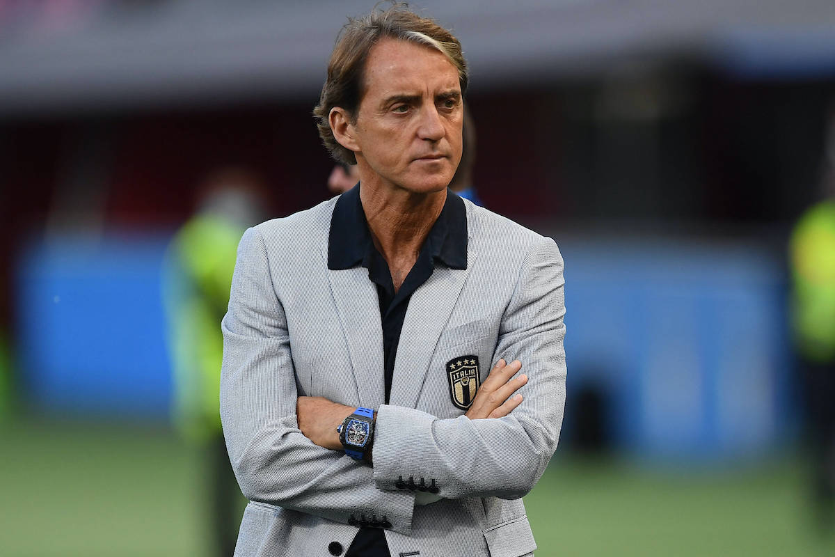 Italy National Team Manager Mancini Discusses the Mentality for the