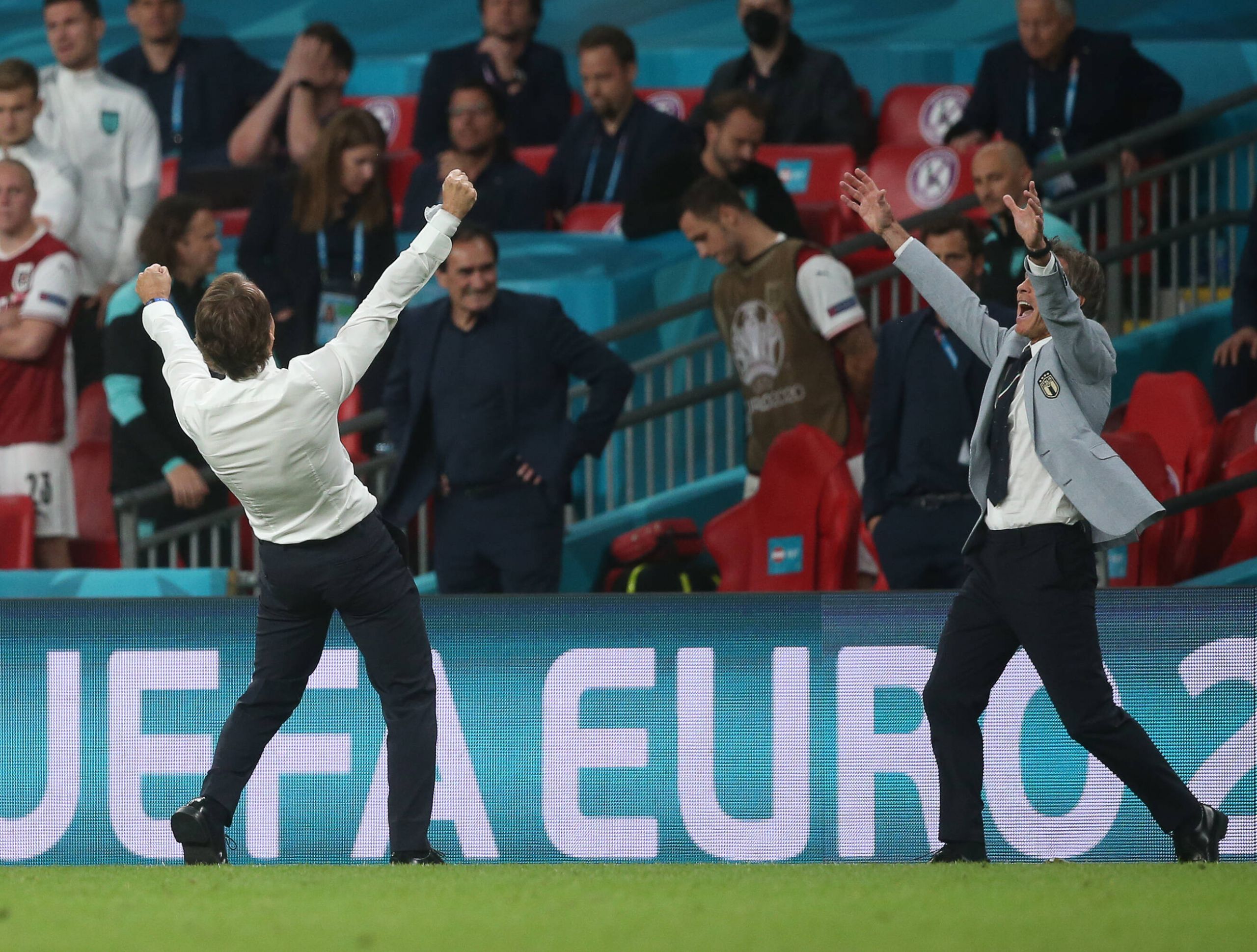 Italy Manager Roberto Mancini Discusses the Win Over Austria