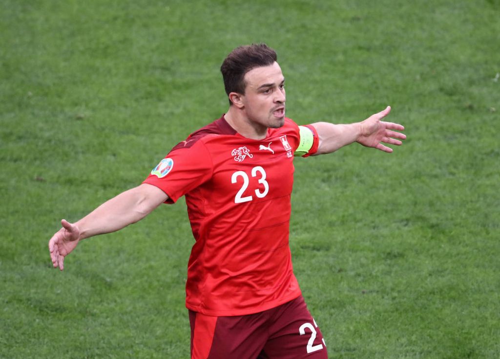 Xherdan Shaqiri of Switzerland