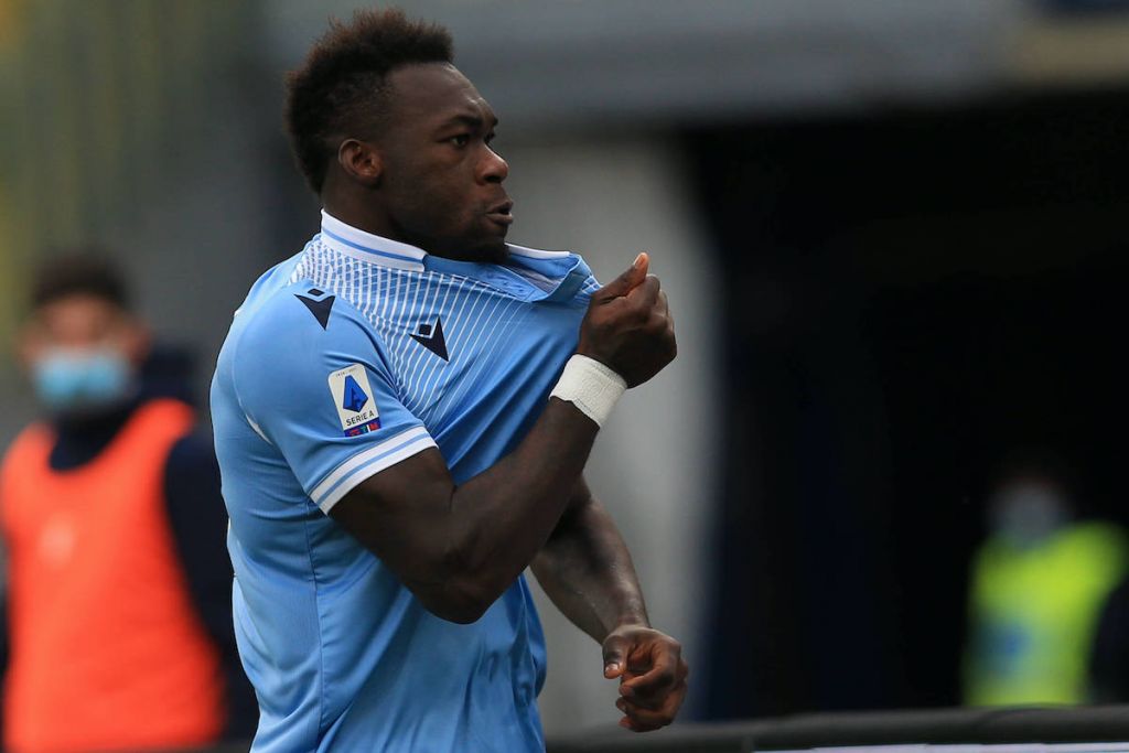 Italy: SS Lazio vs ACF Fiorentina Felipe Caicedo Lazio celebrate his first side goal during the Serie A match between SS Lazio and ACF Fiorentina at Stadio Olimpico on January 06, 2021 in Rome, Italy. 1DX_1805.JPG Rome Italy Italy Copyright: GiuseppexFama