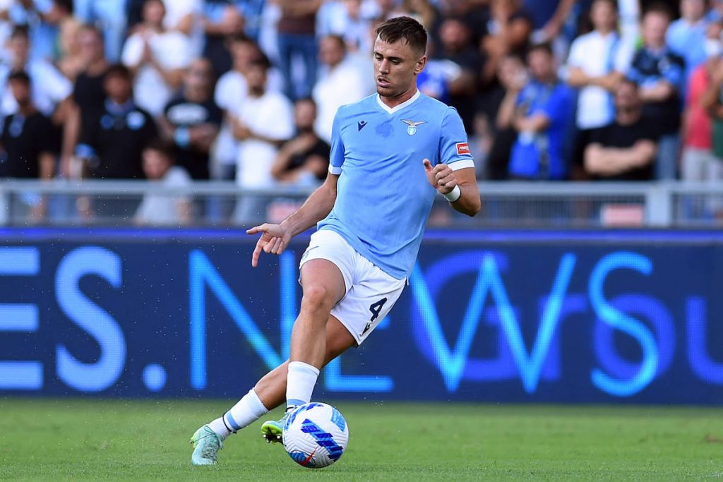 Patric of SS Lazio during the Serie A match between SS Lazio v Spezia at Olimpico stadium in Rome, Italy, August 28, 2021.