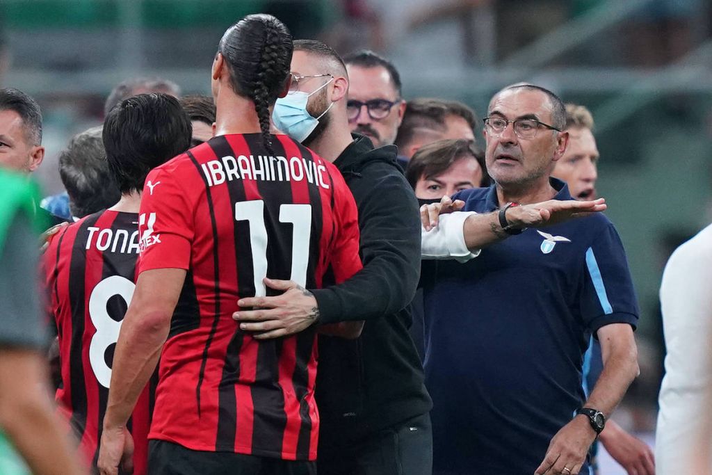 Maurizio Sarri / S.S. Lazio / AC Milan / Zlatan Ibrahimovic
