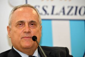 Claudio Lotito Press conference to present the new Lazio woman coach at the Stadio Olimpico in Rome. Rome, 2 February 2021 © Marco Rosi / Fotonotizia