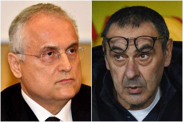 Claudio Lotito x Maurizio Sarri