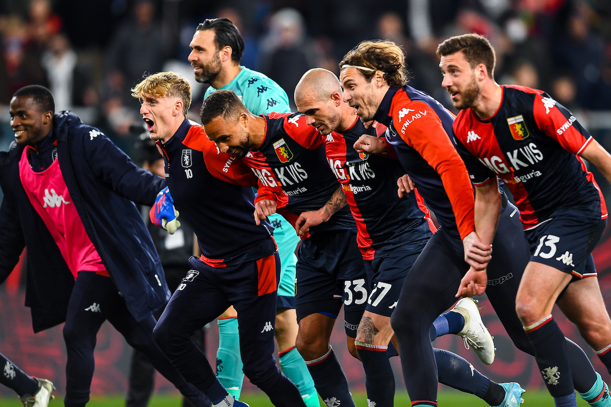 the starting line up of Genoa CFC during football Match, Stadio Olimpico,  Lazio v Genoa, 27 Aug 2023 (Photo by AllShotLive/Sipa USA) Credit: Sipa  US/Alamy Live News Stock Photo - Alamy