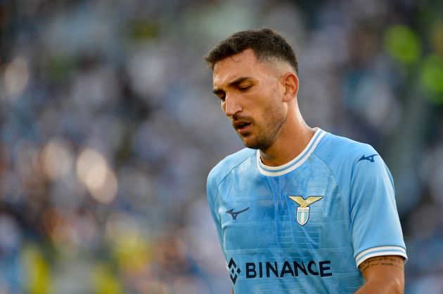 ROME, ITALY - AUGUST 14: Danilo Cataldi of SS Lazio during the Serie A match between SS Lazio and Bologna FC at Stadio Olimpico on August 14, 2022 in Rome, Itlay. (Photo by Marco Rosi - SS Lazio/Getty Images)