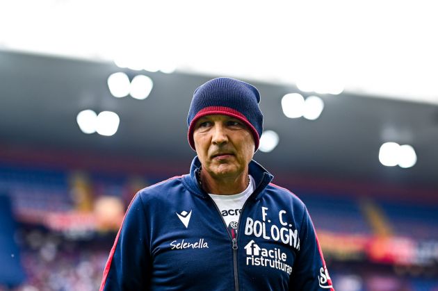 GENOA, ITALY - MAY 21: Sinisa Mihajlovic head coach of Bologna looks on prior to kick-off in the Serie A match between Genoa CFC and Bologna Fc at Stadio Luigi Ferraris on May 21, 2022 in Genoa, Italy. (Photo by Getty Images)