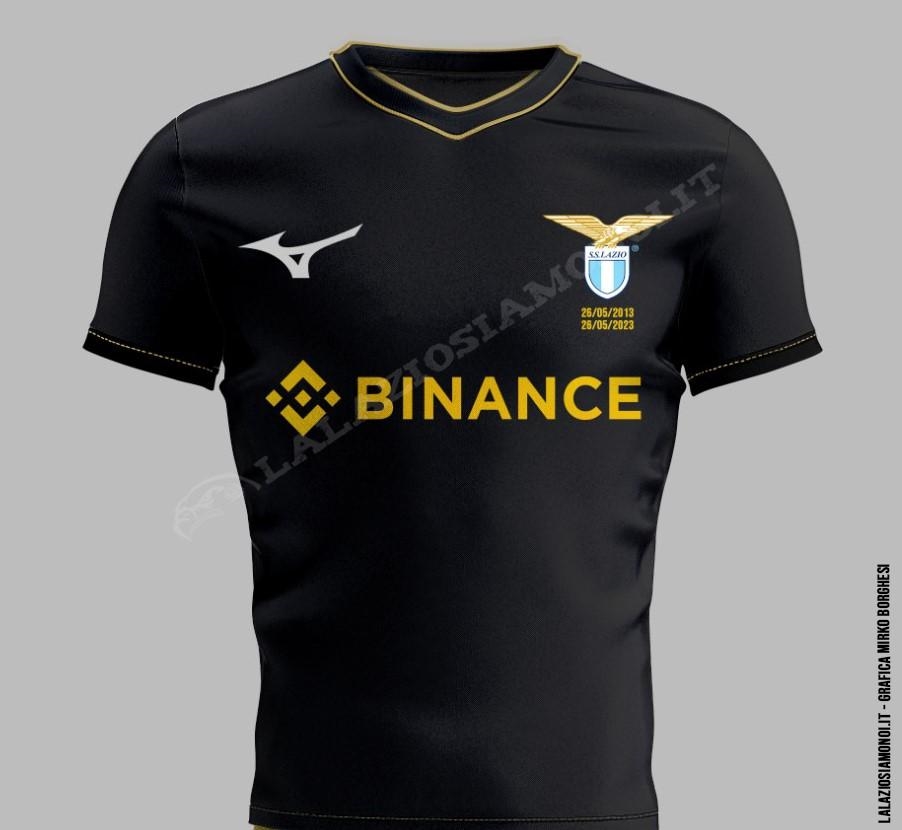 Lazio's 26th May Anniversary kit - Source: La Lazio Siamo Noi Lazio's 26th May Anniversary kit - Source: La Lazio Siamo Noi