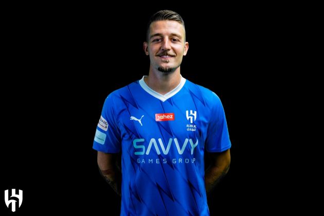Sergej Milinkovic-Savic unveiled by Al-Hilal, source: Twitter