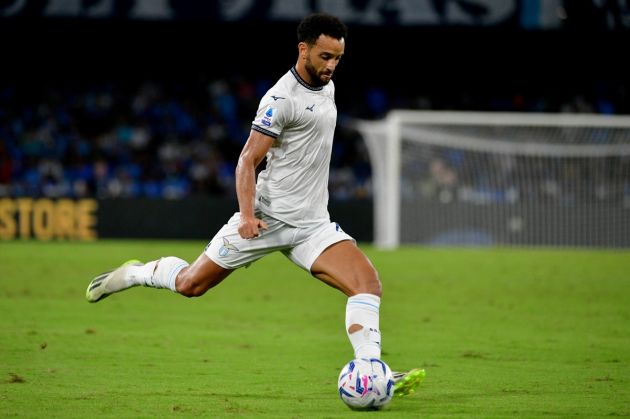 NAPLES, ITALY - SEPTEMBER 02: Felipe Anderson of SS Lazio during the Serie A TIM match between SSC Napoli and SS Lazio at Stadio Diego Armando Maradona on September 02, 2023 in Naples, Italy. (Photo by Marco Rosi - SS Lazio/Getty Images)