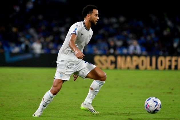 NAPLES, ITALY - SEPTEMBER 02: Felipe Anderson of SS Lazio during the Serie A TIM match between SSC Napoli and SS Lazio at Stadio Diego Armando Maradona on September 02, 2023 in Naples, Italy. (Photo by Marco Rosi - SS Lazio/Getty Images)