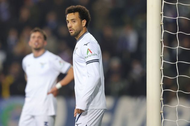 EMPOLI, ITALY - DECEMBER 22: Felipe Anderson Pereira Gomes of SS Lazio looks on during the Serie A TIM match between Empoli FC and SS Lazio at Stadio Carlo Castellani on December 22, 2023 in Empoli, Italy. (Photo by Gabriele Maltinti/Getty Images)