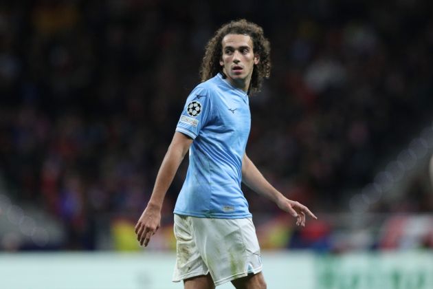 MADRID, SPAIN - DECEMBER 13: Matteo Guendouzi of SS Lazio reacts during the UEFA Champions League match between Atletico Madrid and SS Lazio at Civitas Metropolitano Stadium on December 13, 2023 in Madrid, Spain. (Photo by Gonzalo Arroyo Moreno/Getty Images)