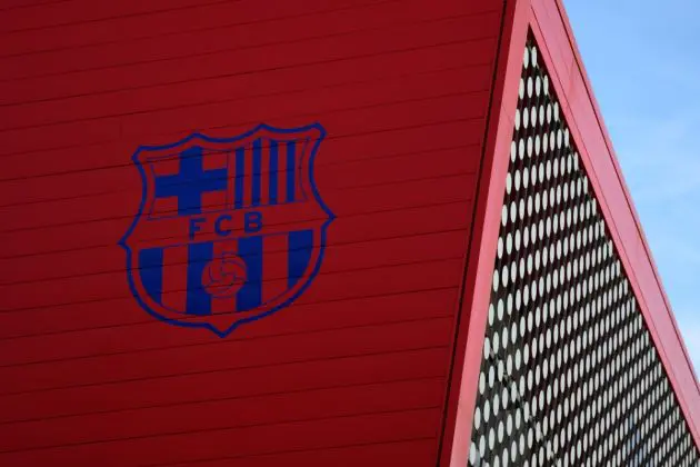 BARCELONA, SPAIN - NOVEMBER 14: General view outside the stadium prior to the UEFA Women's Champions League group stage match between FC Barcelona and SL Benfica at Estadi Johan Cruyff on November 14, 2023 in Barcelona, Spain. (Photo by David Ramos/Getty Images)