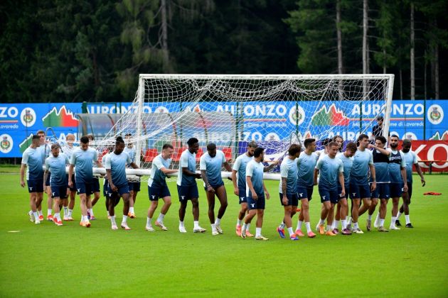 AURONZO DI CADORE, ITALY - JULY 17: A general view during the SS Lazio training session on July 17, 2024 in Auronzo di Cadore, Italy. (Photo by Marco Rosi - SS Lazio/Getty Images)