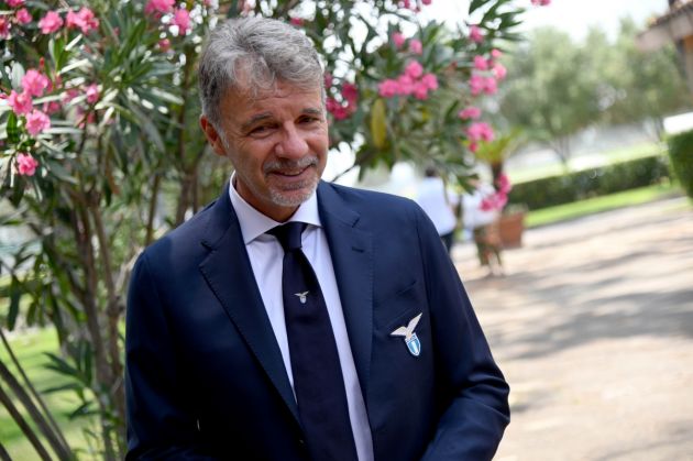 ROME, ITALY - JULY 08: SS Lazio unveil new head coach Marco Baroni prior the press conference at the Formello Sport Centre on July 08, 2024 in Rome, Italy. (Photo by Marco Rosi - SS Lazio/Getty Images)