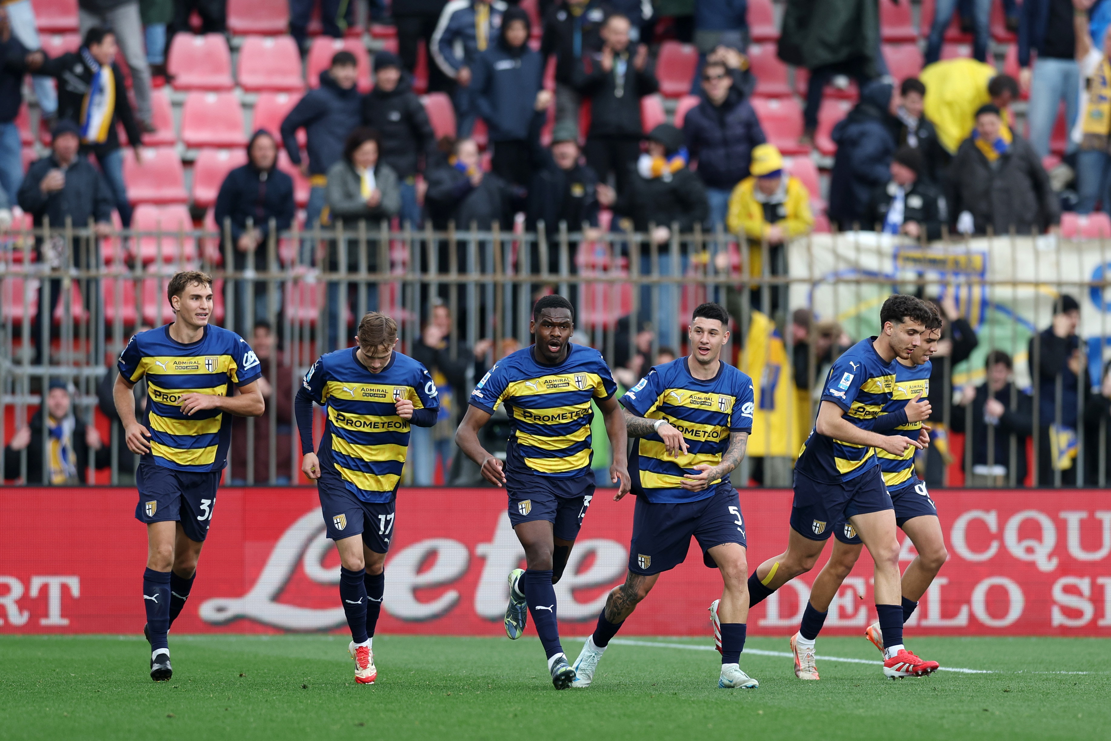 Parma players