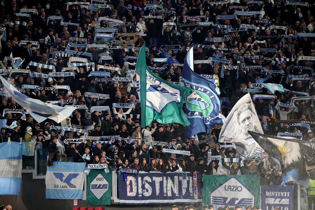 Lazio fans
