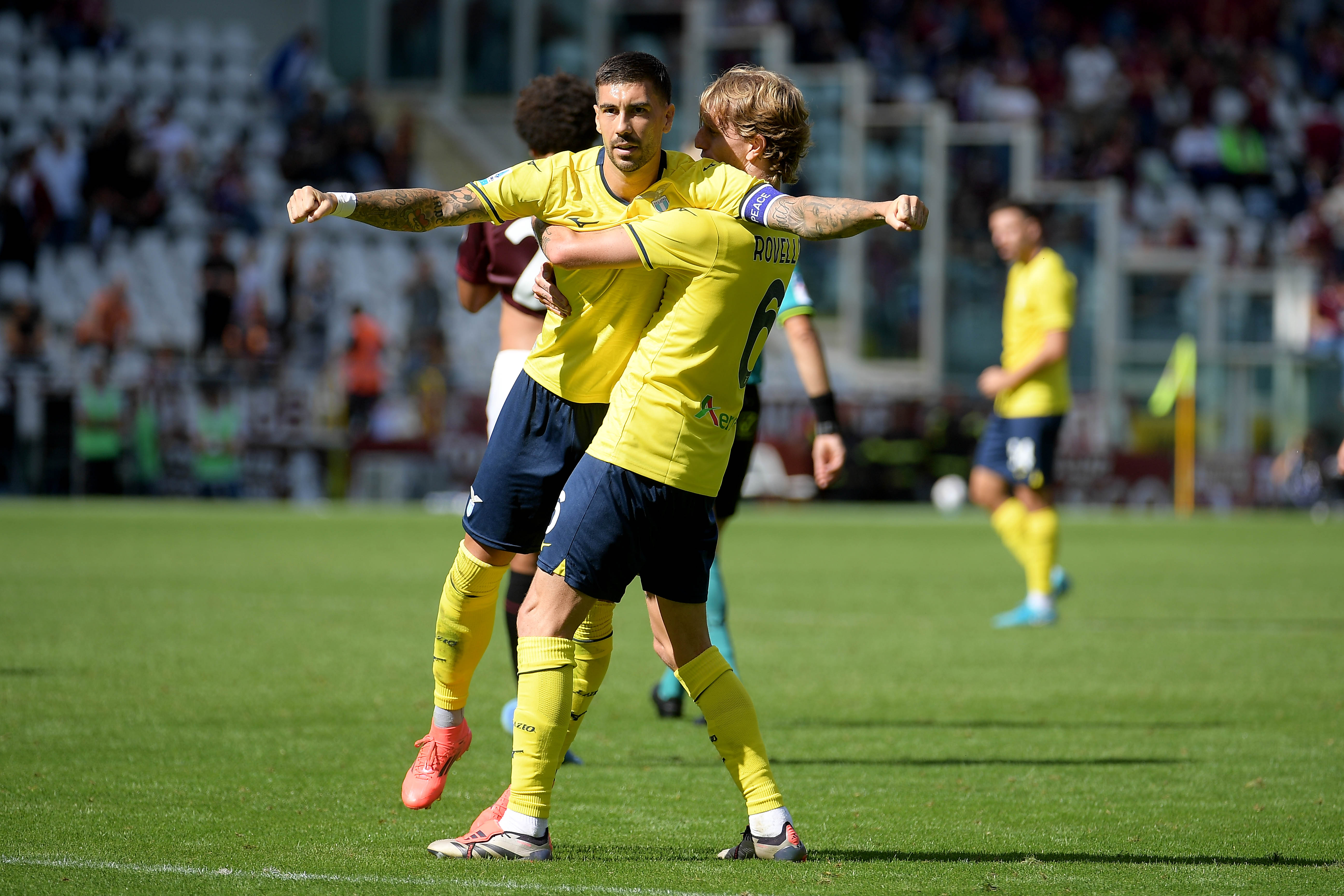 Lazio duo Mattia Zaccagni and Nicolo Rovella