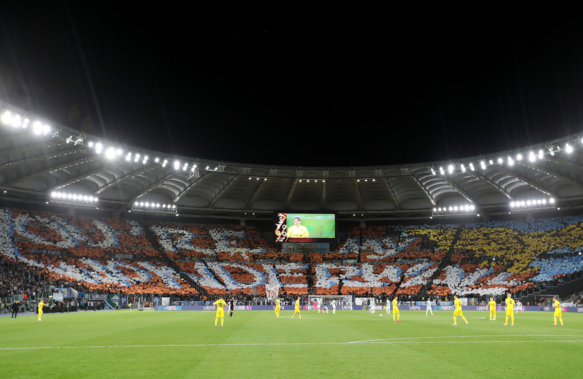 Lazio fans