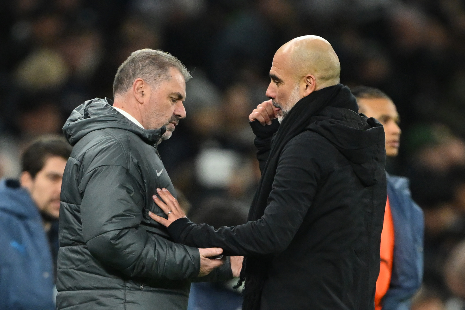 Guardiola and Postecoglou