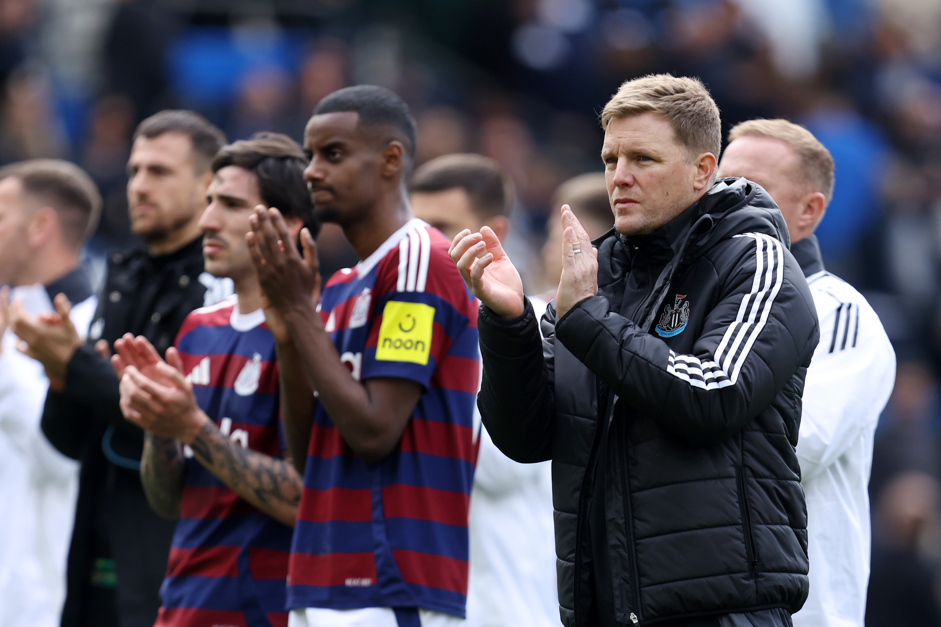 Newcastle coach Eddie Howe