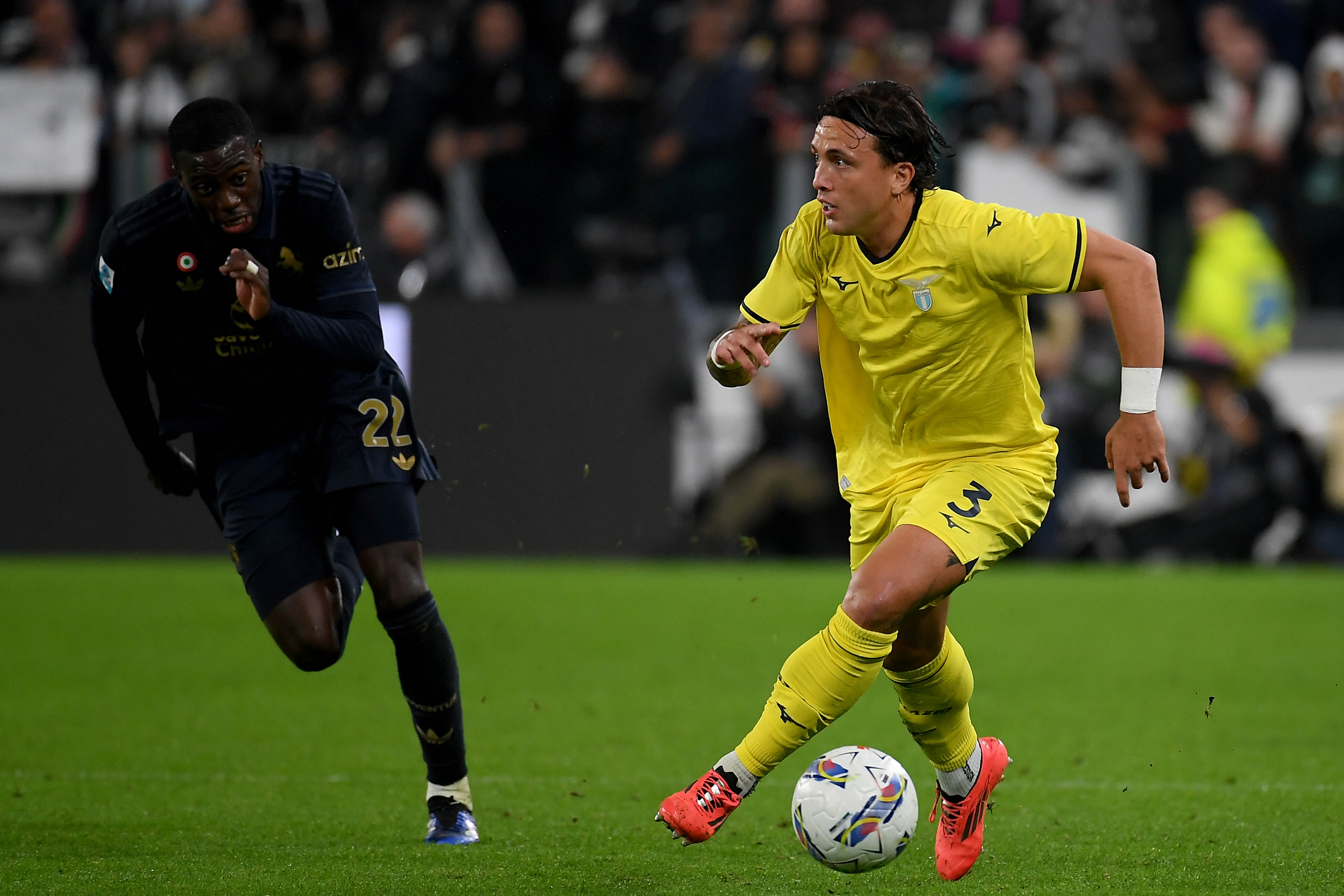 Luca Pellegrini and Timothy Weah