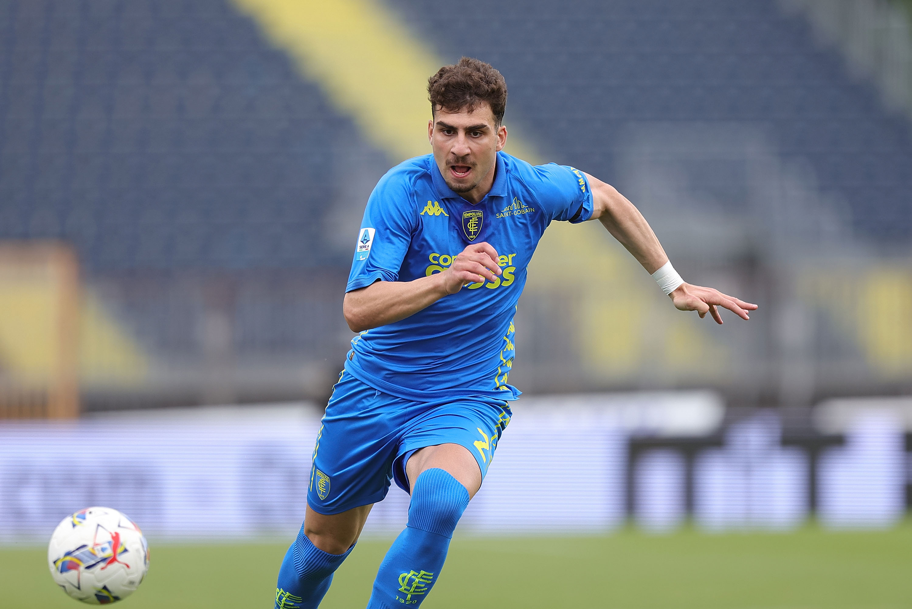 Saba Goglichidze on the pitch for Empoli