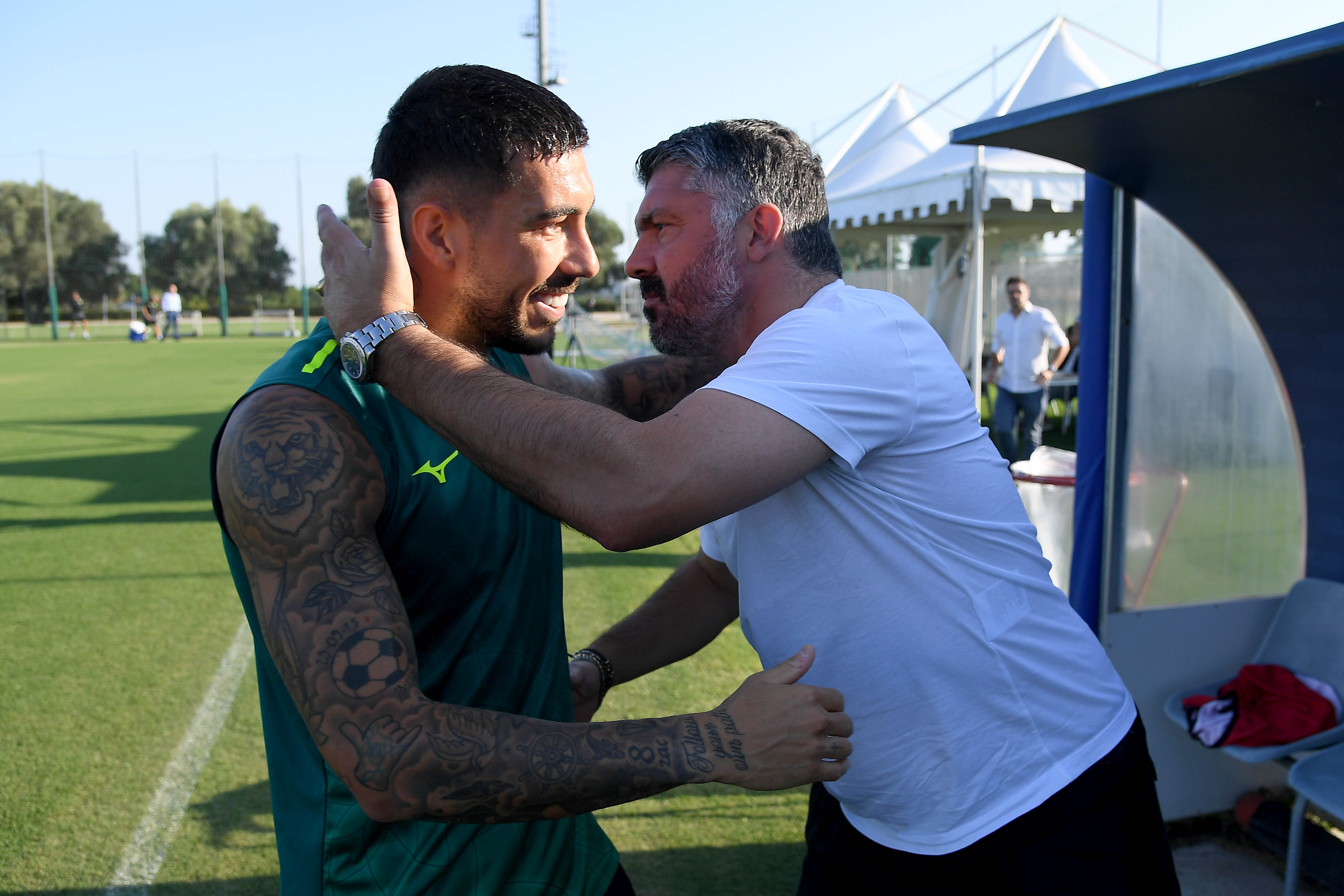 Gennaro Gattuso and Mattia Zaccagni