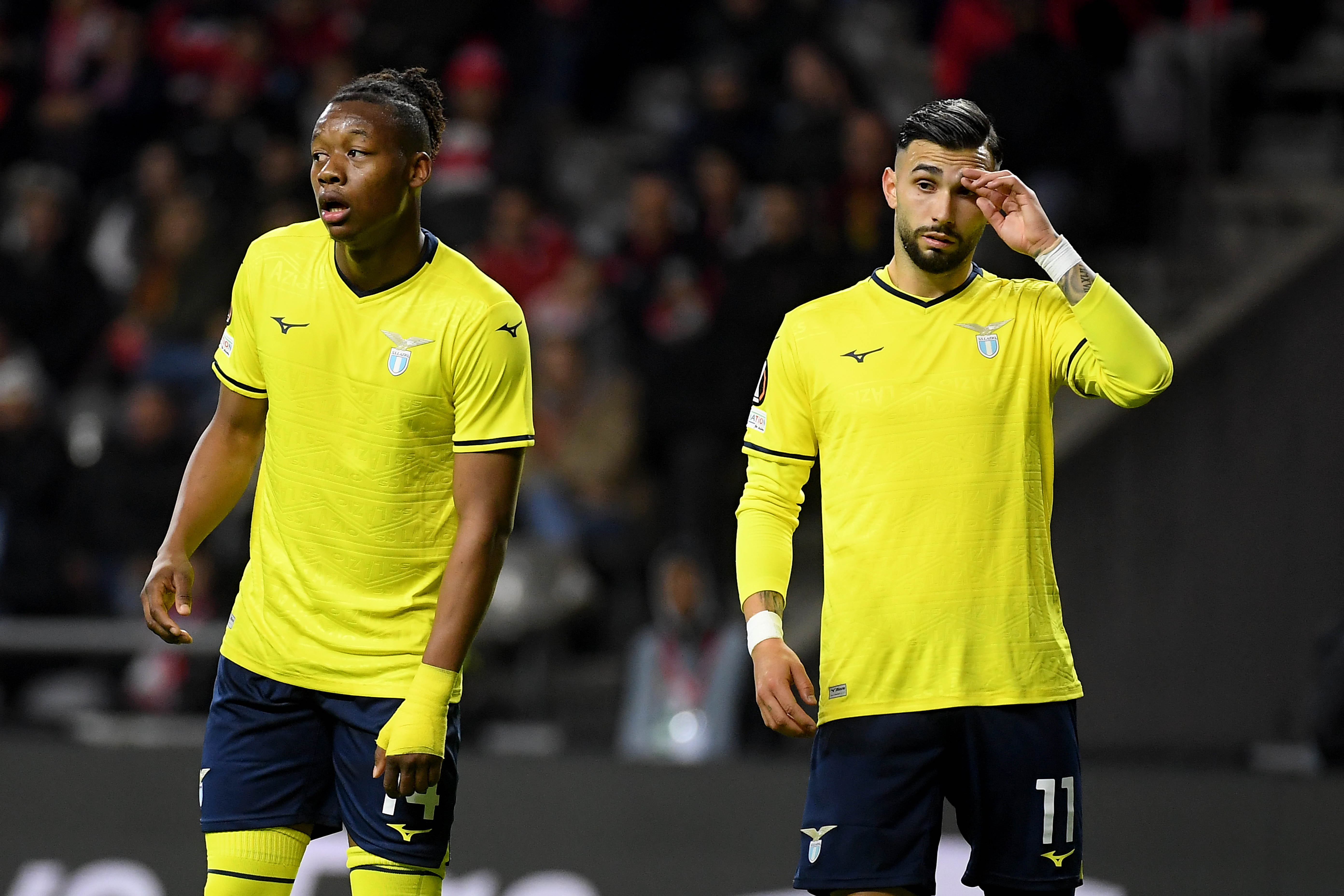 Tijjani Noslin and Taty Castellanos