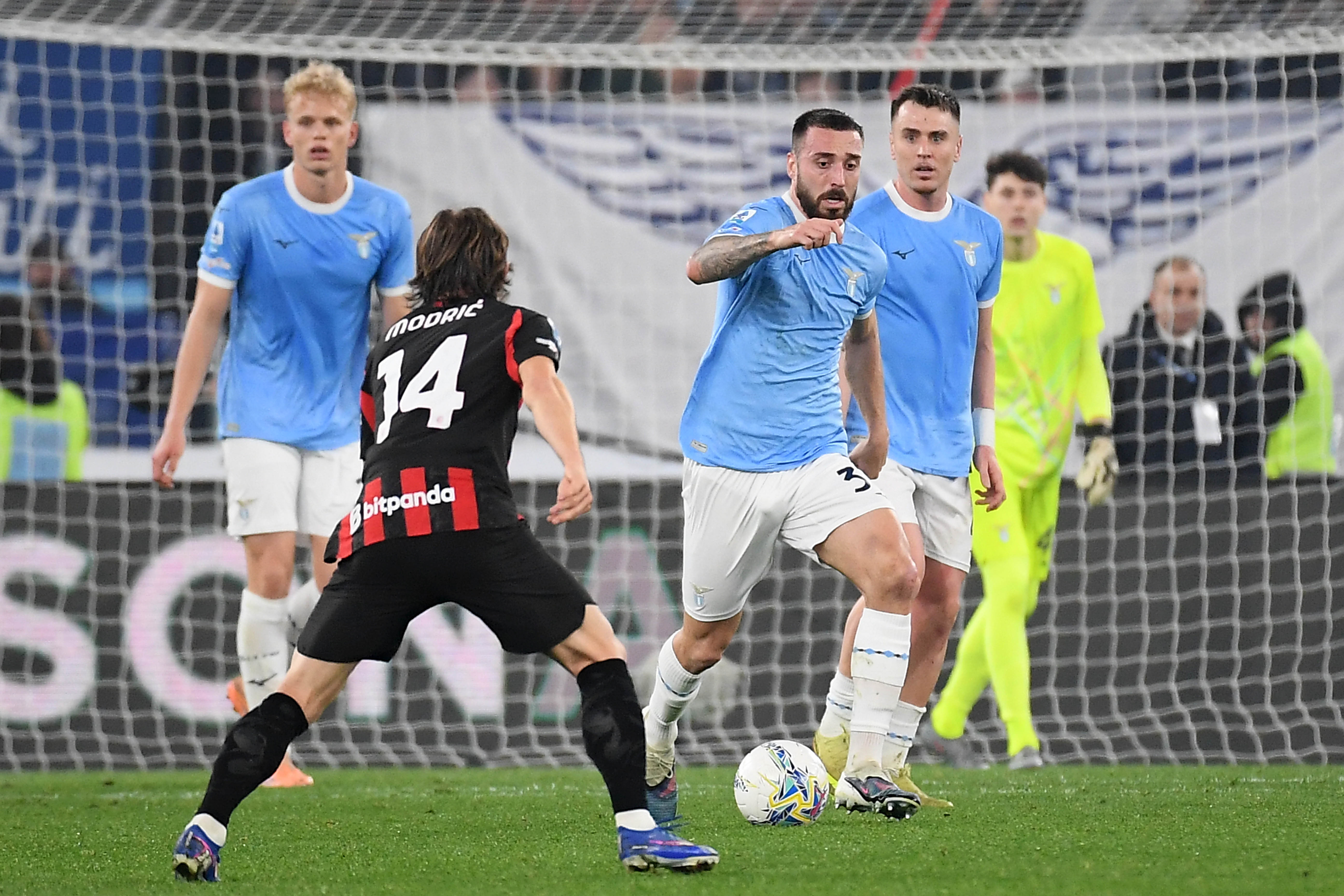 Mario Gila and Luka Modric