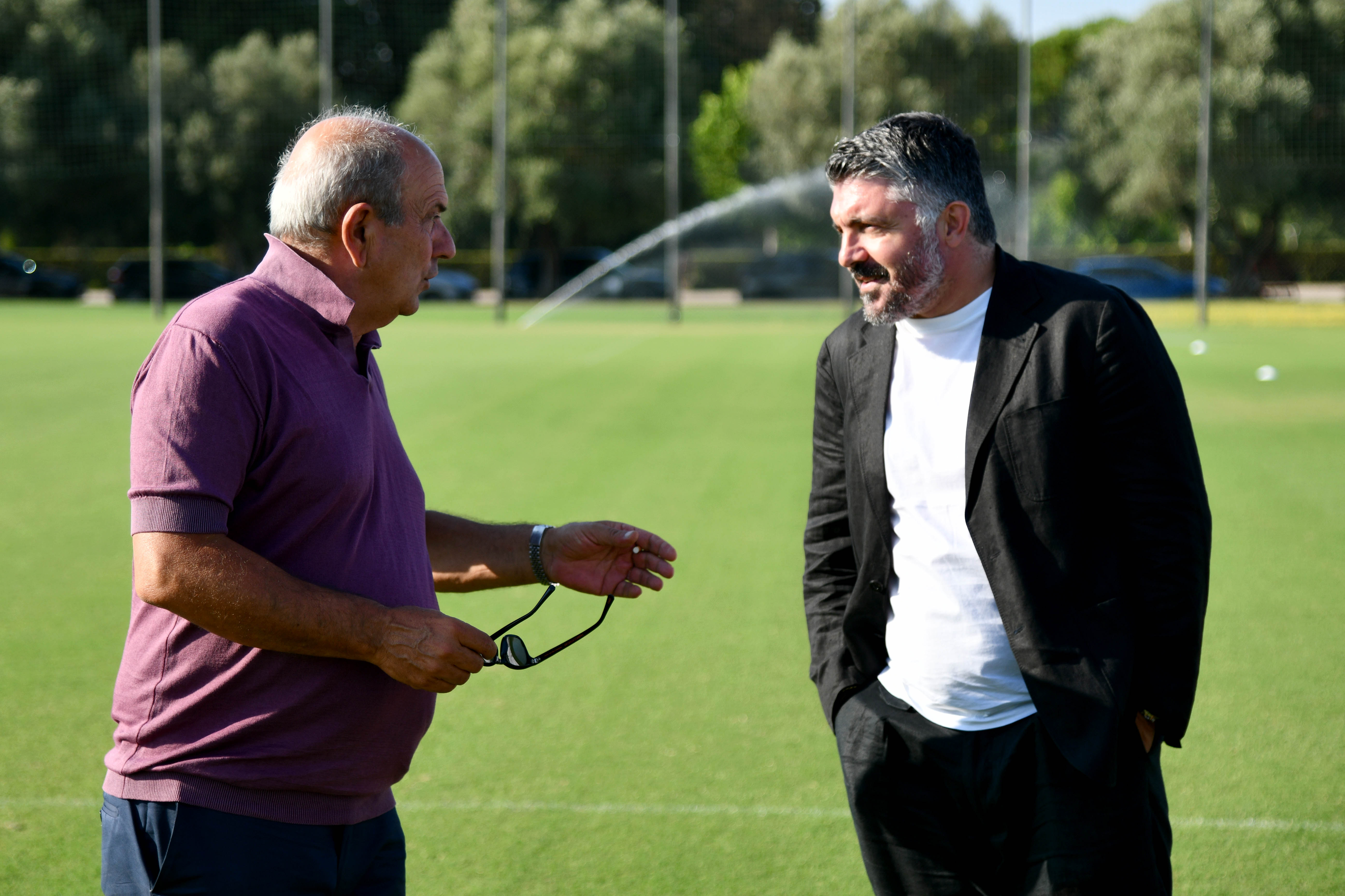 Angelo Fabiani and Gennaro Gattuso
