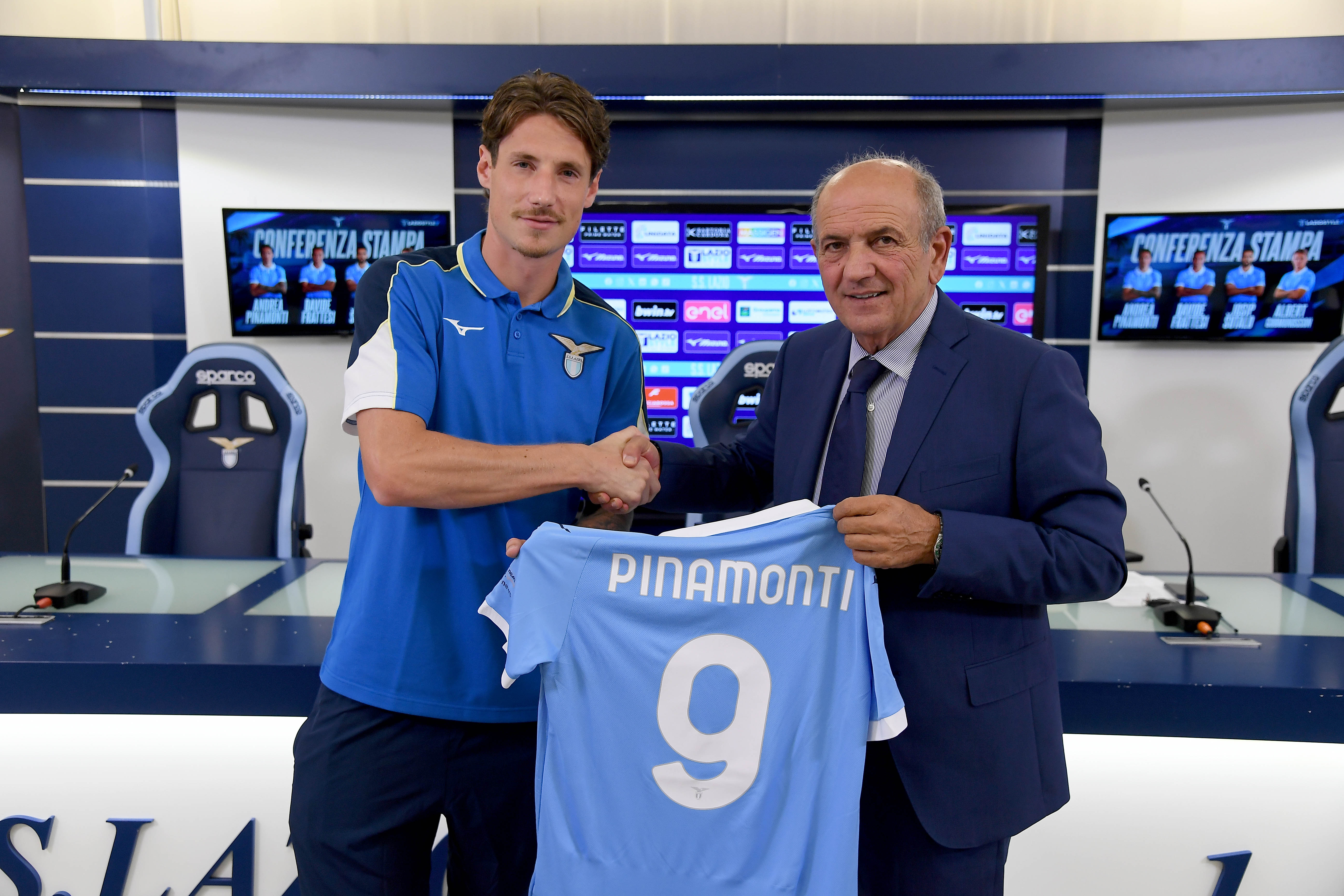 Andrea Pinamonti and Angelo Fabiani