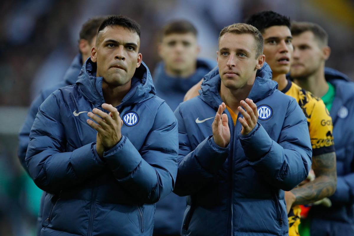Davide Frattesi and Lautaro Martinez